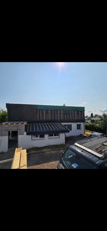 Surélévation en ossature bois à Franqueville-Saint-Pierre – un projet signé Conception Charpente