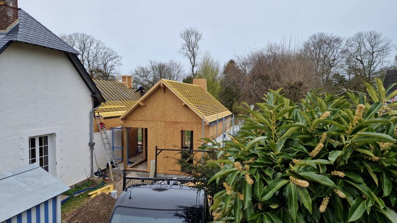 Entreprise spécialisé dans l'extension bois pour sa maison à Dieppe près de Rouen