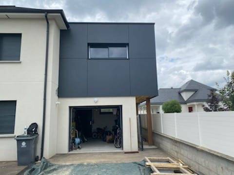 Création d'extension en ossature bois à Bernay 27