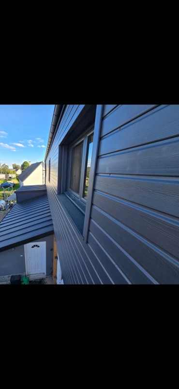 Surélévation en ossature bois à Franqueville-Saint-Pierre – un projet signé Conception Charpente