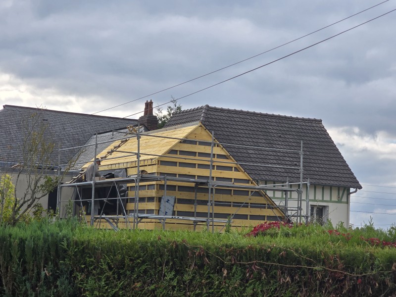 surélévation sur mesure d'une extension bois à Rouen 
