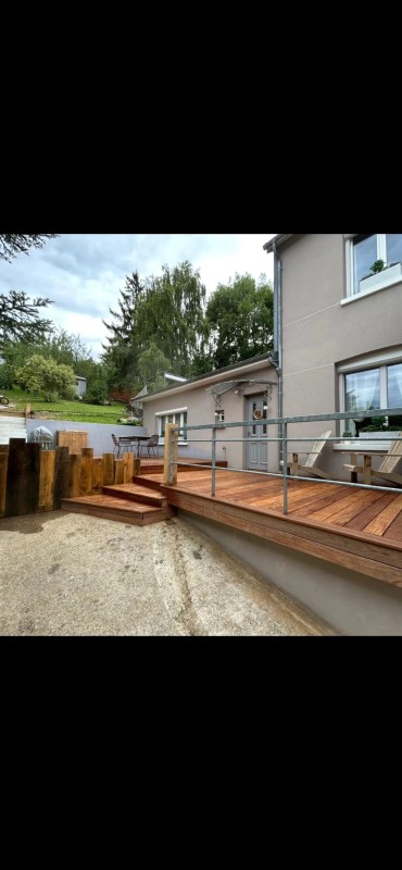 Extension contemporaine en ossature bois à Rouen – une réalisation Conception Charpente